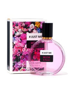 Туалетная вода женская Just Me Musk & Roses, 100 мл (по мотивам Roses Musk (Montale) Delta parfum