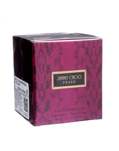 Парфюмерная вода женская Fever, 40 мл Jimmy choo