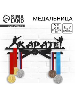 Медальница «Карате», 29 ? 9,5 см Командор