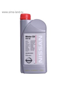 Моторное масло 5W 40 1л Nissan