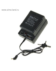 Блок питания Luazon IP 24 24 000 01 1 А 6 режимов 1 5 12V переключатель полярности 0 65 м Luazon home