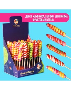 Карамель леденцовая "Спирали" на палочке, 15 г Sweet ness