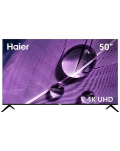 Телевизор SMART TV S1 50 3840x2160 DVB T T2 C S2 HDMI 3 USB 2 Smart TV чёрный Haier