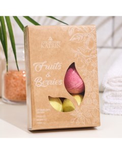 Набор бомбочек для ванн Fruits & Berries, 6 шт по 40 г Laboratory katrin