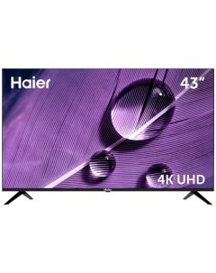 Телевизор SMART TV S1 43 3840x2160 DVB T T2 C S2 HDMI 4 USB 2 Smart TV чёрный Haier