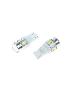 Лампа светодиодная T10 W5W 24 В 6 SMD без цоколя 2 шт Skyway