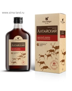 Бальзам «Алтайский» с красным корнем и пантогематогеном 100 мл Altay seligor