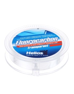 Леска Transparent диаметр 0 15 мм тест 1 87 кг 50 м прозрачная Helios