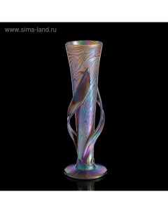 Ваза интерьерная "Iris Leaf Glass", 33 см Evans atelier