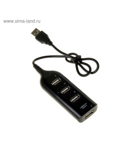 USB разветвитель HUB LuazON HGH 63009 на 4 порта МИКС Luazon home