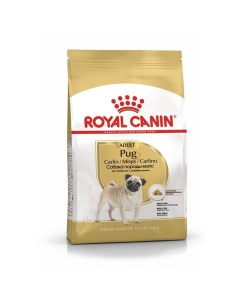 Сухой корм RC Pug Adult для мопса 1 5 кг Royal canin