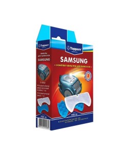 Комплект фильтров FSM 65 для пылесосов Samsung, 2 шт. Topperr