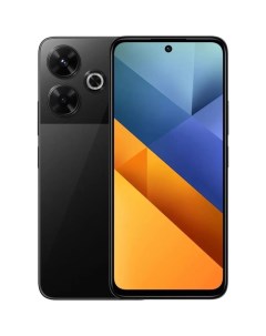 Смартфон POCO M6 6 79 6Гб 128Гб 108 Мп 2 Мп 2 Sim NFC 5030мАч черный Xiaomi