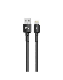 Кабель EX K 1150 Lightning USB 2 А 1 м черный Exployd