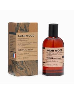 Туалетная вода мужская Vegan Man Studio Agar Wood 100 мл по мотивам Black Afgano Nasomatto Delta parfum