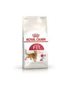 Сухой корм RC Fit для кошек с умеренной активностью 4 кг Royal canin