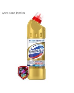 Чистящее средство "Ультра блеск", гель, для унитаза, 500 мл Domestos