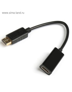 Переходник Luazon PL 003 HDMI f DisplayPort m Luazon home