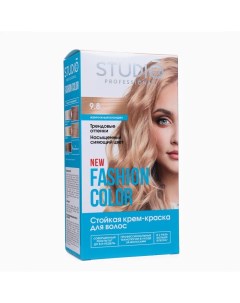 Стойкая краска для волос FASHION COLOR Студио Профешнл жемчужный блондин 9 8 115 мл Studio professional