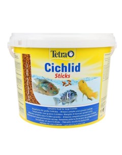 Корм Cichlid Sticks для рыб, гранулы, 10 л. 2,9 кг Tetra