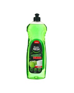 Гель-бальзам Mater FRESH для мытья посуды, формула GOLD, яблоко, 750 мл Master fresh