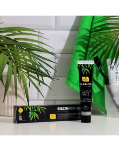 Зубная паста med Black Whitening в пенале, 75 г Silca