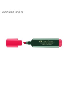 Маркер Текстовыделитель 5,0 мм, TL 48, красный TL, 154821 Faber castell