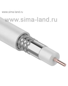 Кабель RG-6U, 75 Ом, 100 м, белый, 01-2205 Proconnect