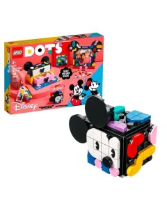 Конструктор «Коробка «Снова в школу», с Микки и Минни Маусами» DOTs Lego