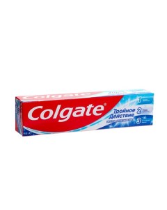 Зубная паста «Тройное действие», экстра отбеливание, 100 мл Colgate