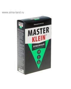 Клей обойный, для бумажных обоев, 200 г Master klein