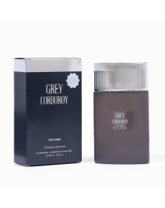 Парфюмерная вода мужская Grey Corduroy, 100 мл Chris adams