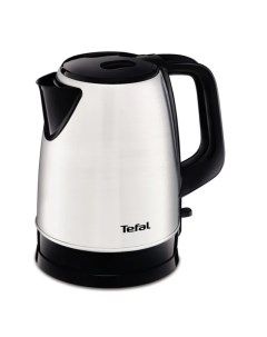 Чайник электрический KI150D30, металл, 1.7 л, 2400 Вт, серебристо-чёрный Tefal