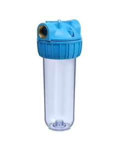 Корпус для фильтра ITA F20121 1P 1 ключ и крепеж с воздушником прозрачный Ita filter