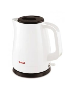 Чайник электрический KO150130 пластик 1 5 л 2400 Вт белый Tefal