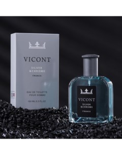 Туалетная вода мужская Vicont Silver Chrome 100 мл по мотивам Chrome Azzaro Azzaro Delta parfum