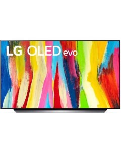 Телевизор OLED48C2RLA 48 3840x2160 OLED DVB T2 C S2 HDMI 4 USB 3 Smart TV черный Lg