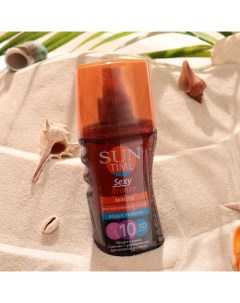 Масло для загара Sexy Bronze для тела SPF 10, 150 мл Sun time