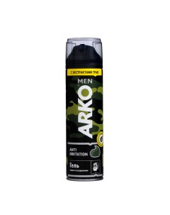 Гель для бритья men Anti-Irritation, 200 мл Arko