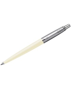 Ручка шариковая Jotter Originals White Chrom CT 1 0мм син под уп S0032930 Parker