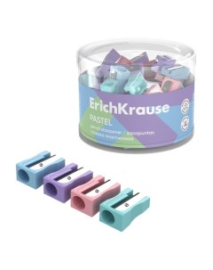 Точилка пластиковая "EasySharp Pastel", микс Erichkrause