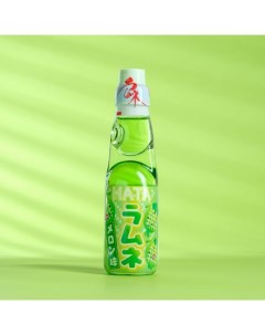 Напиток газированный Ramune со вкусом дыни, 200 мл Sangaria