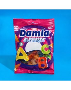 Мармелад жевательный желейный " GUMMY", алфавит, 80 г Damla