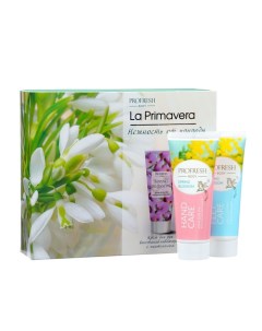 Подарочный набор La Primavera "Ландыш": Крем для рук, 75 мл + Крем для ног, 75 мл Profresh