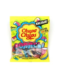 Мармелад Chupa-Chups "РОЛЛСЫ" мини, кислые, 70 г Chupa chups