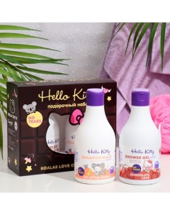 Подарочный набор косметики Hello Kitty "Koalas Love Chocolate", 2*250 мл Понти парфюм