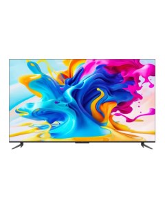 Телевизор TCL 55C647, 55", 3840×2160, DVB-T2/C/S/S2, HDMI×3, USB×1, SmartTV, чёрный Tcl