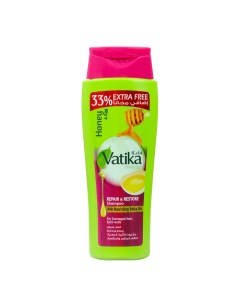 Шампунь для волос VATIKA Naturals Repair & Restore исцеление и восстановление, 400 мл Dabur