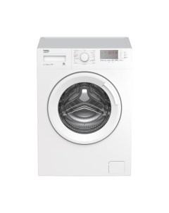 Стиральная машина WRE6512BWW, класс А, 1000 об/мин, до 6 кг, белая Beko