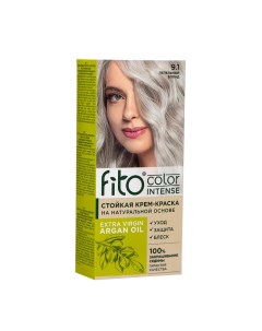 Стойкая крем краска для волос Fito color intense тон 9 1 пепельный блонд 115 мл Fitoкосметик